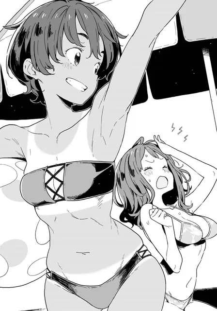 《败犬女主太多了！》第 1 卷官方插画